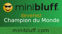 Gregory joue au Minibluff